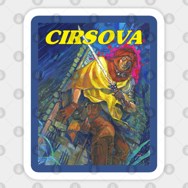 Cirsova The Sealed City Sticker by cirsova